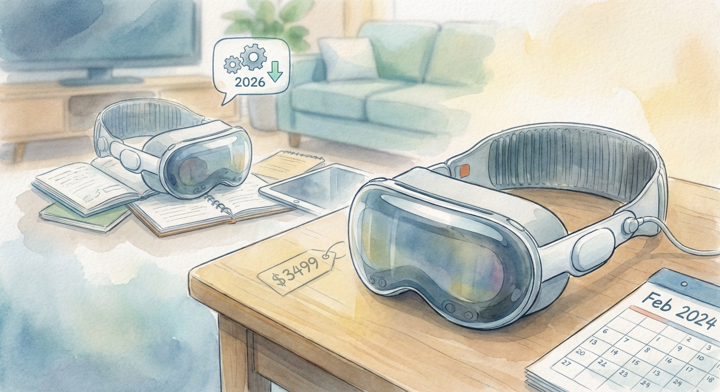 Illustration for I Tried the Apple Vision Pro for 30 Days and Here's What Nobody Tells You About Eye Strain